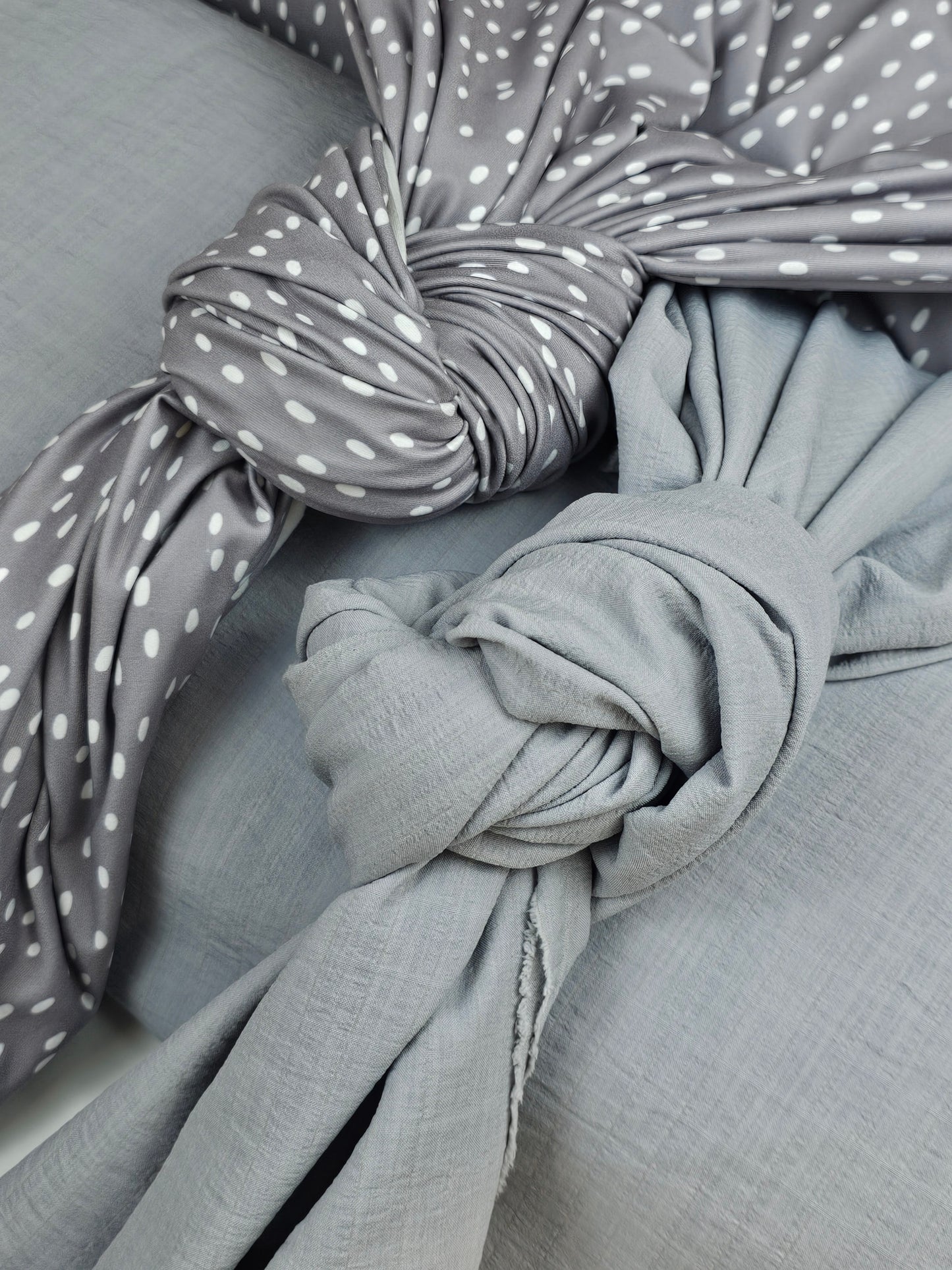 4-Square Silver Polyester