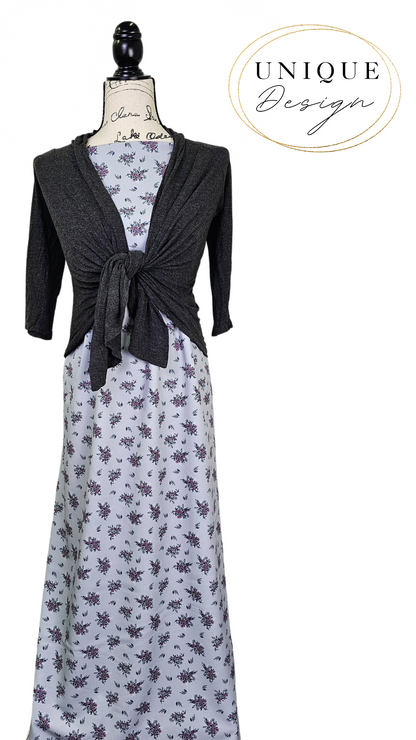 *Unique Design* Cloud Poly Mini Summer Sketch Gray
