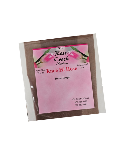 Town Taupe Knee High Hose