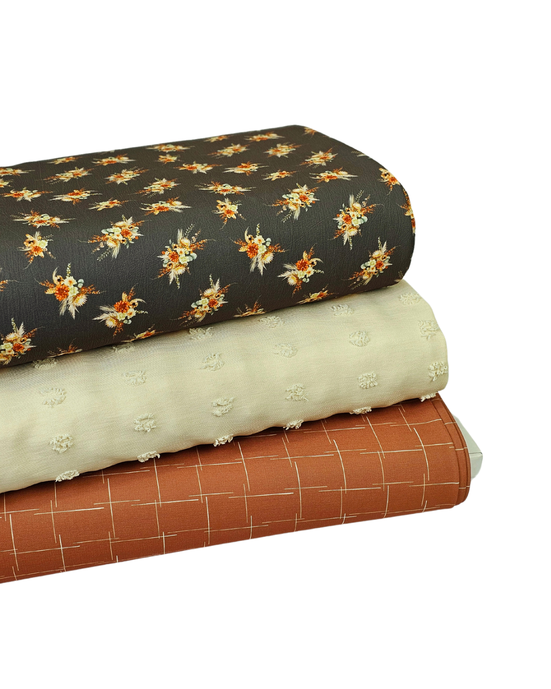 *Unique Design* Cloud Poly Rustic Autumn Blend 1½ Yd