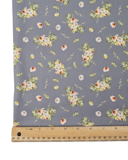 *Unique Design* Pineskin Blossom Greens 4½ Yd
