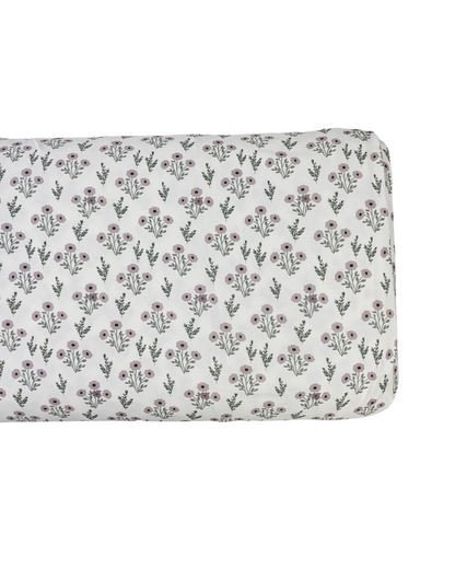 *Unique Design* Single Brushed Poly Cute Floral Lavender
