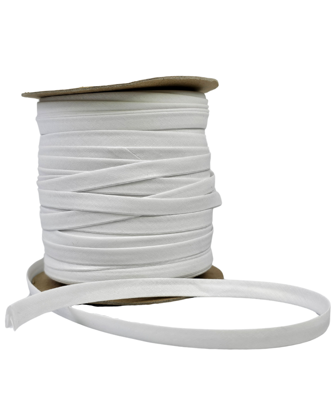Bias Tape ⅜" Double Fold White