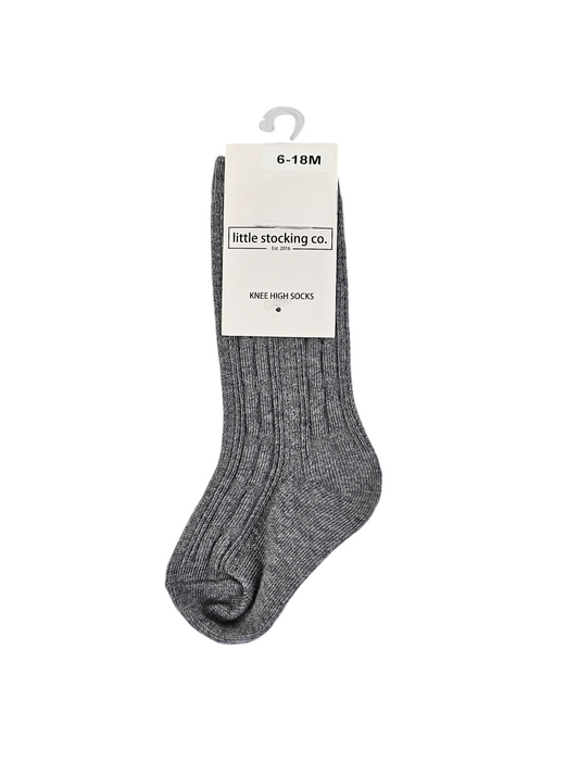 6-18 Mo. Gray Socks