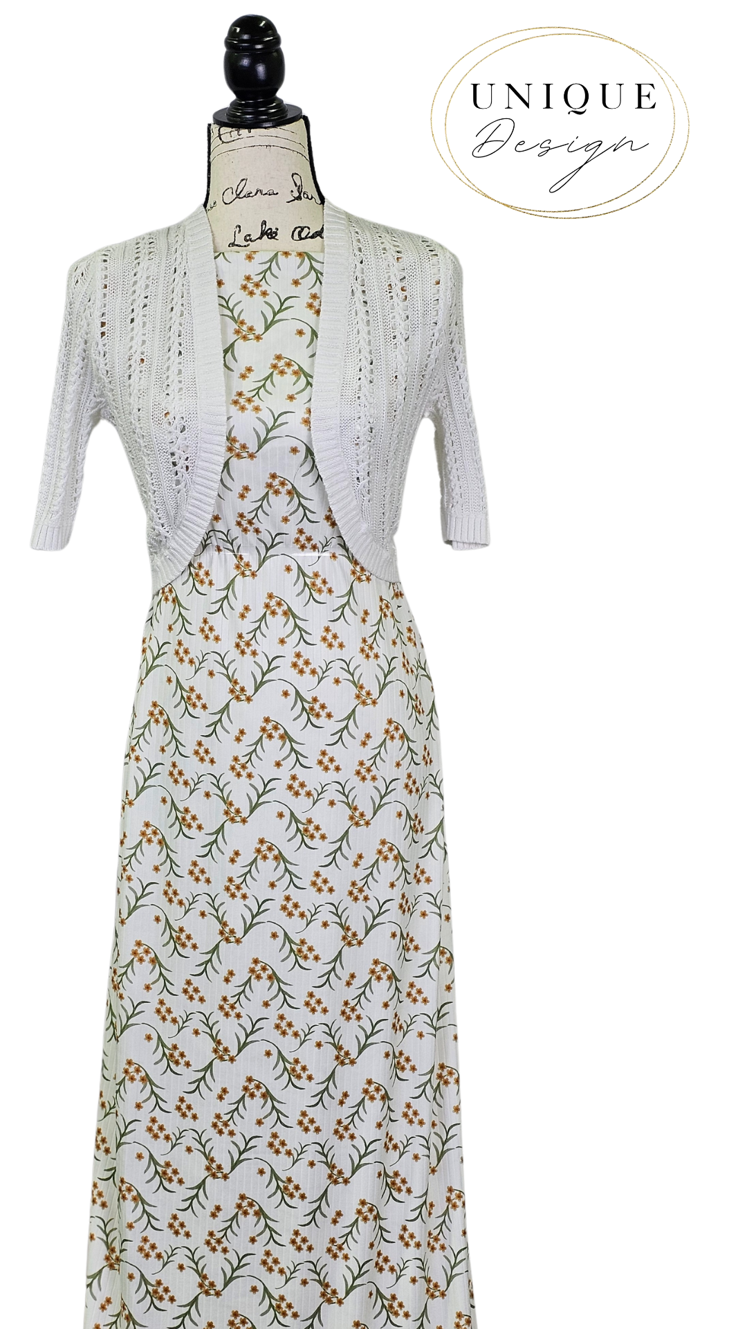 *Unique Design* Poly Ribbed Knit 1 3/4 yard