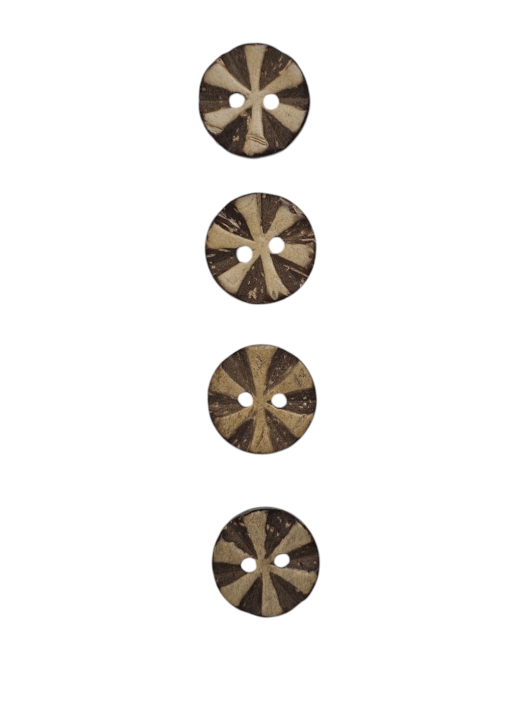 Wooden Buttons Pinwheel