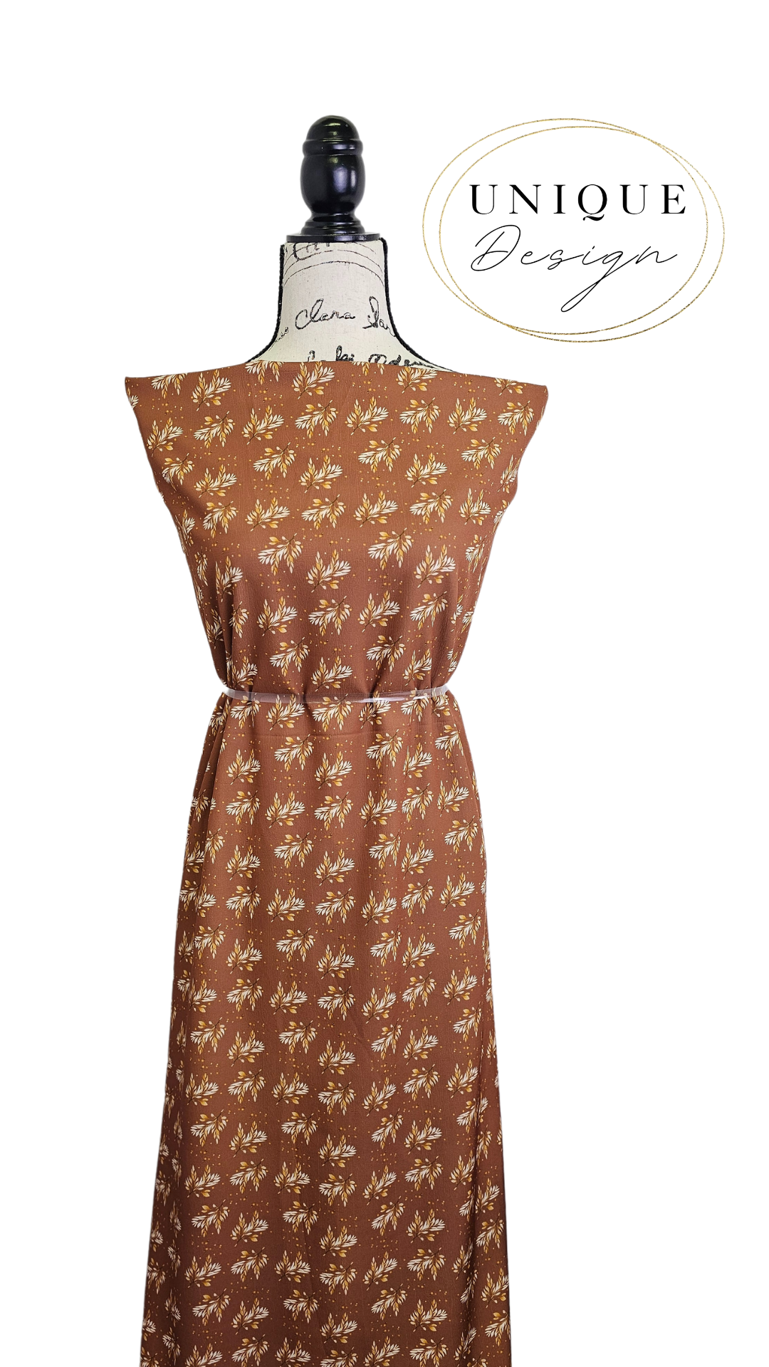 *Unique Design* Cloud Poly Golden Foliage Rustic Copper