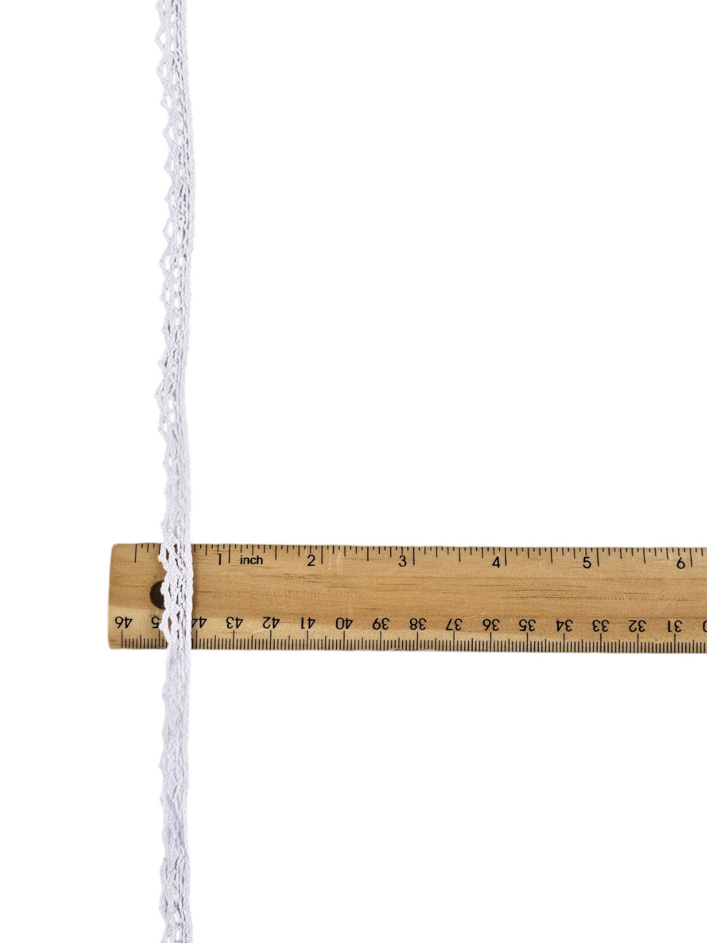 ⅜" Venise White Lace Polyester