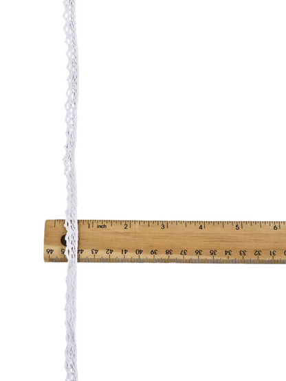 ⅜" Venise White Lace Polyester