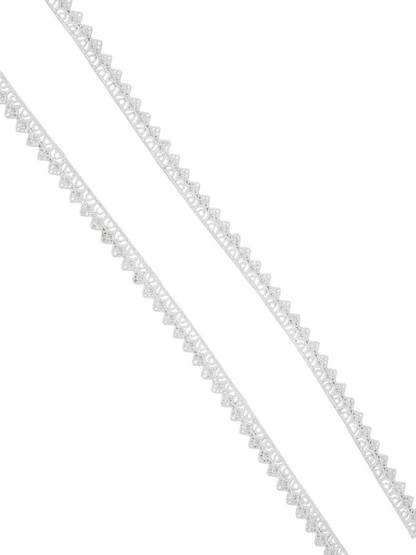 White ½" Venise Lace