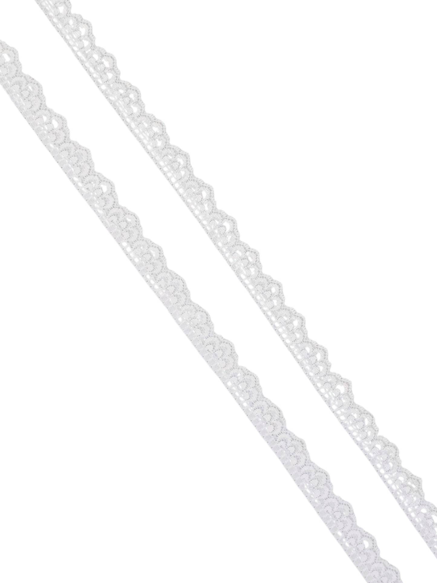 ⅝" White Stretch Lace
