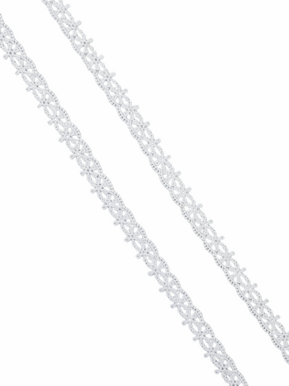 White ⅝" Venise Lace
