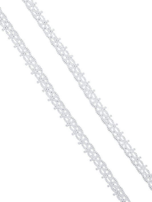 White ⅝" Venise Lace