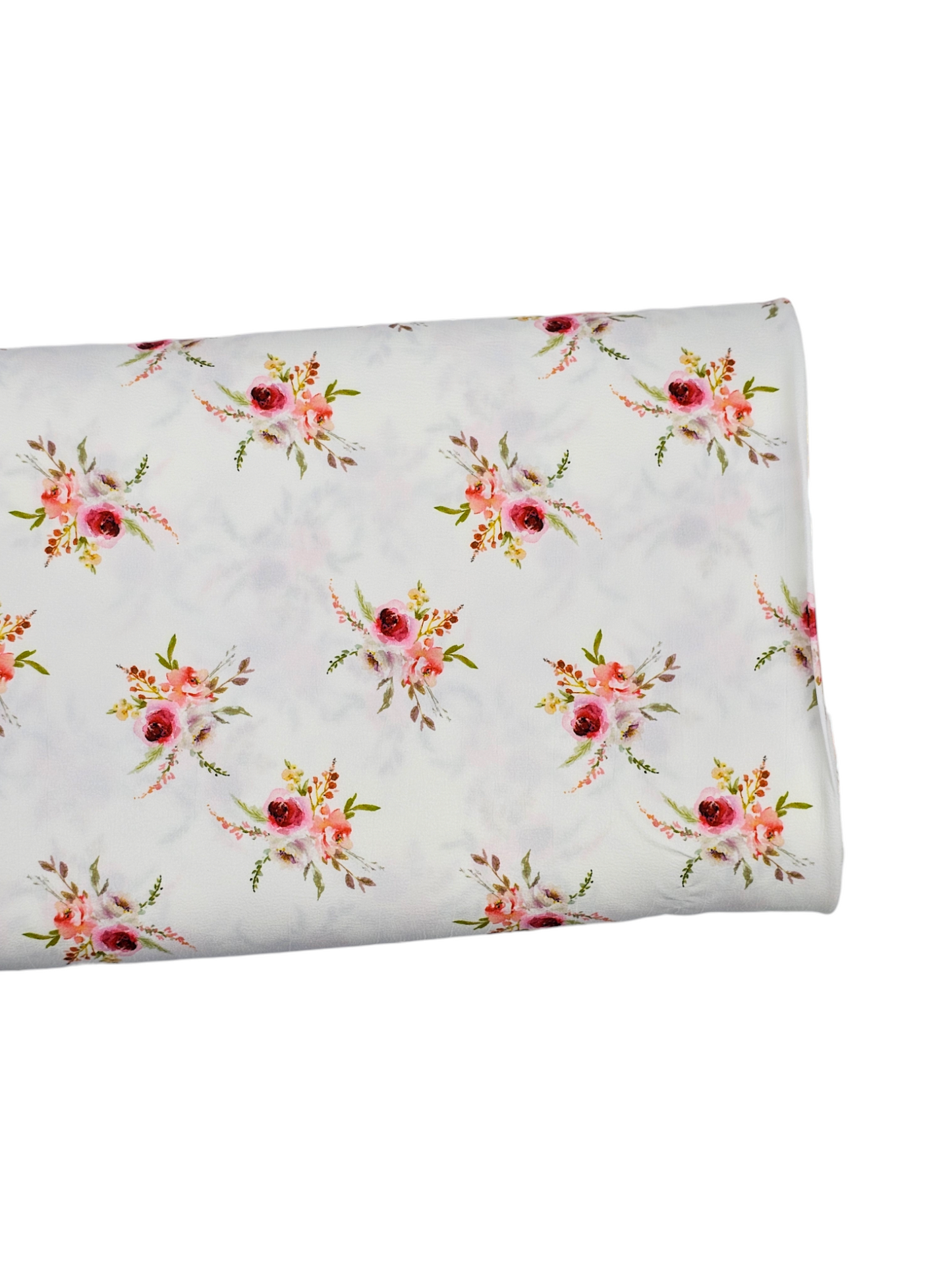 *Unique Design* Cloud Poly Floral Bouquet 2 Yd