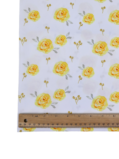 *Unique Design* Cloud Poly Roses Yellow