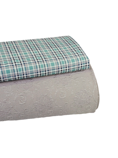 Spring in Bloom Polyester Silver