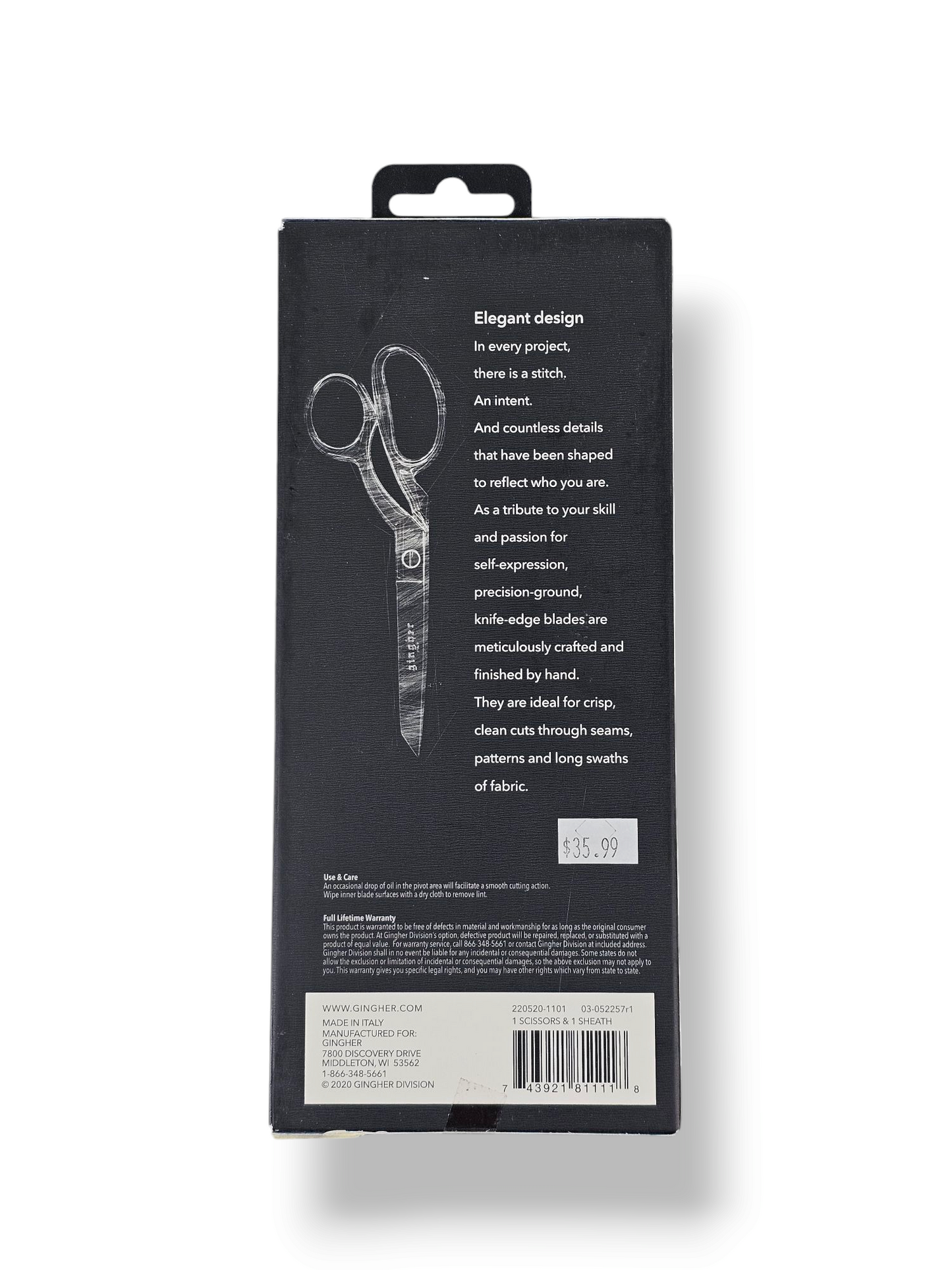 Gingher Scissors 8"