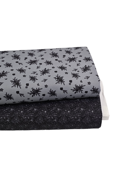 * Unique Design * Pineskin Black Bouquet Dark Gray