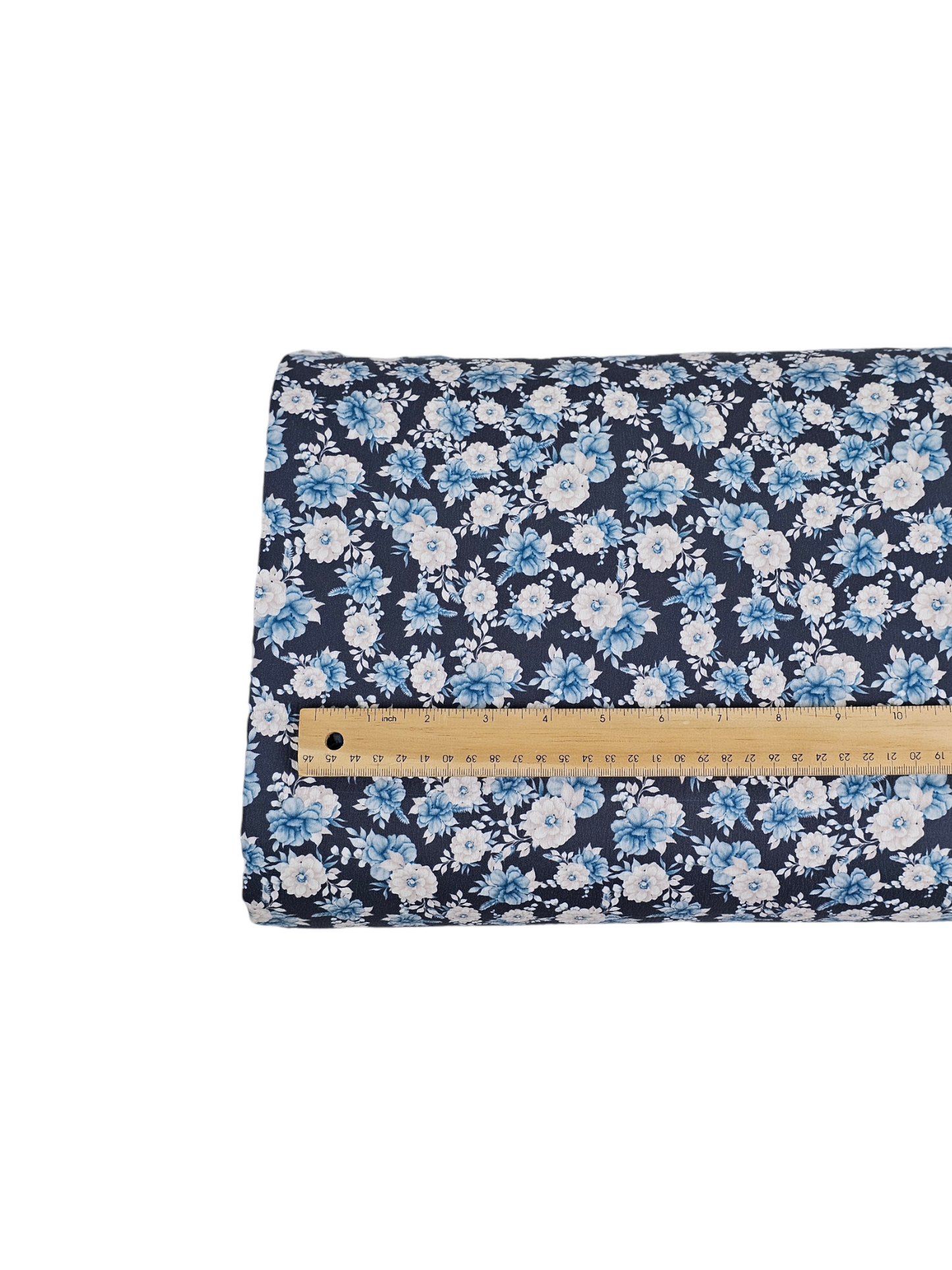 * Unique Design * Pineskin Vintage Floral Denim Blue