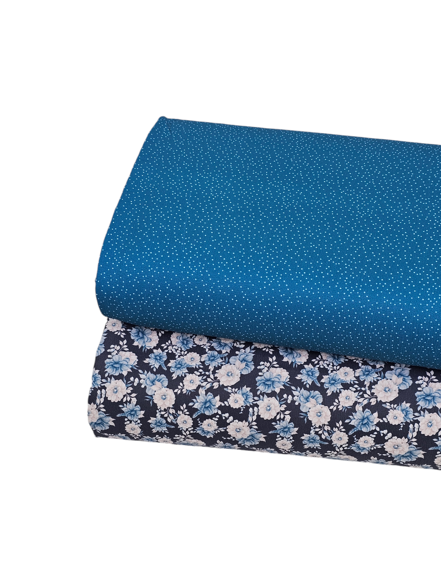 * Unique Design * Pineskin Vintage Floral Denim Blue