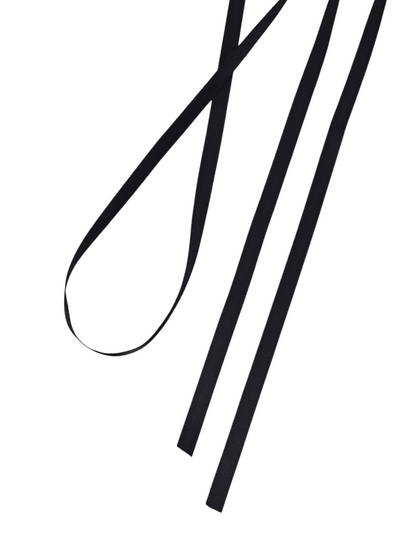 ¼" Black Satin Ribbon - 3 Yds.