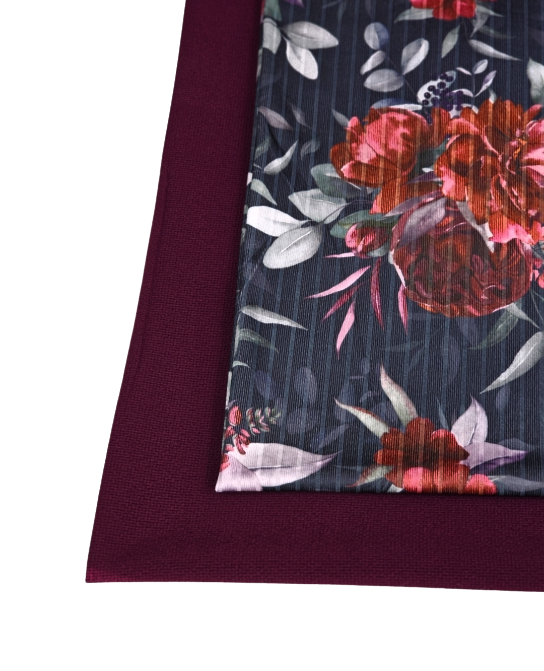 Melissa Wine Polyester 2 Yd Remnant