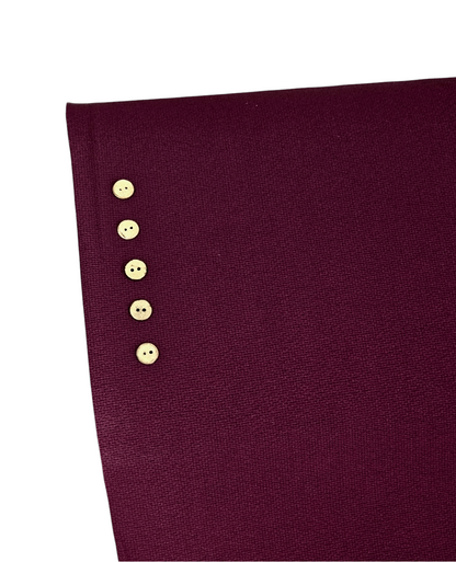 Melissa Wine Polyester 2 Yd Remnant