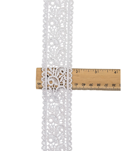 1⅝" Venise Lace White