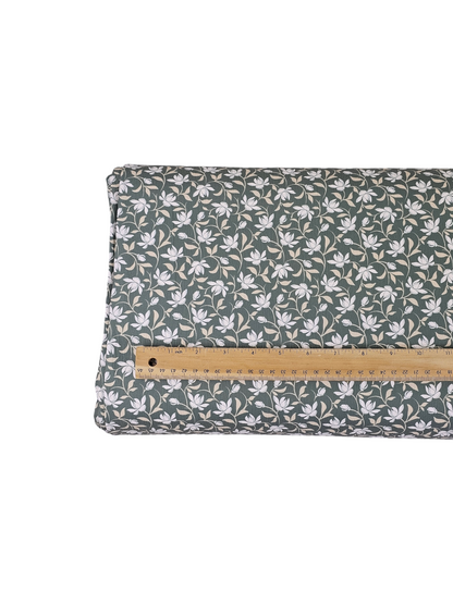 * Unique Design * Pineskin Sm Ivory Blossom Green