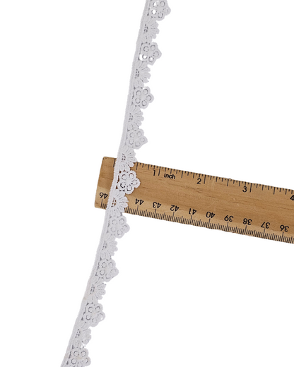 5/8" White Venise Lace