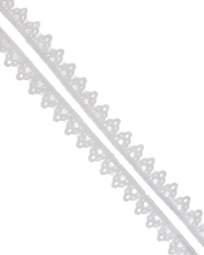 1/2" White Venise Lace
