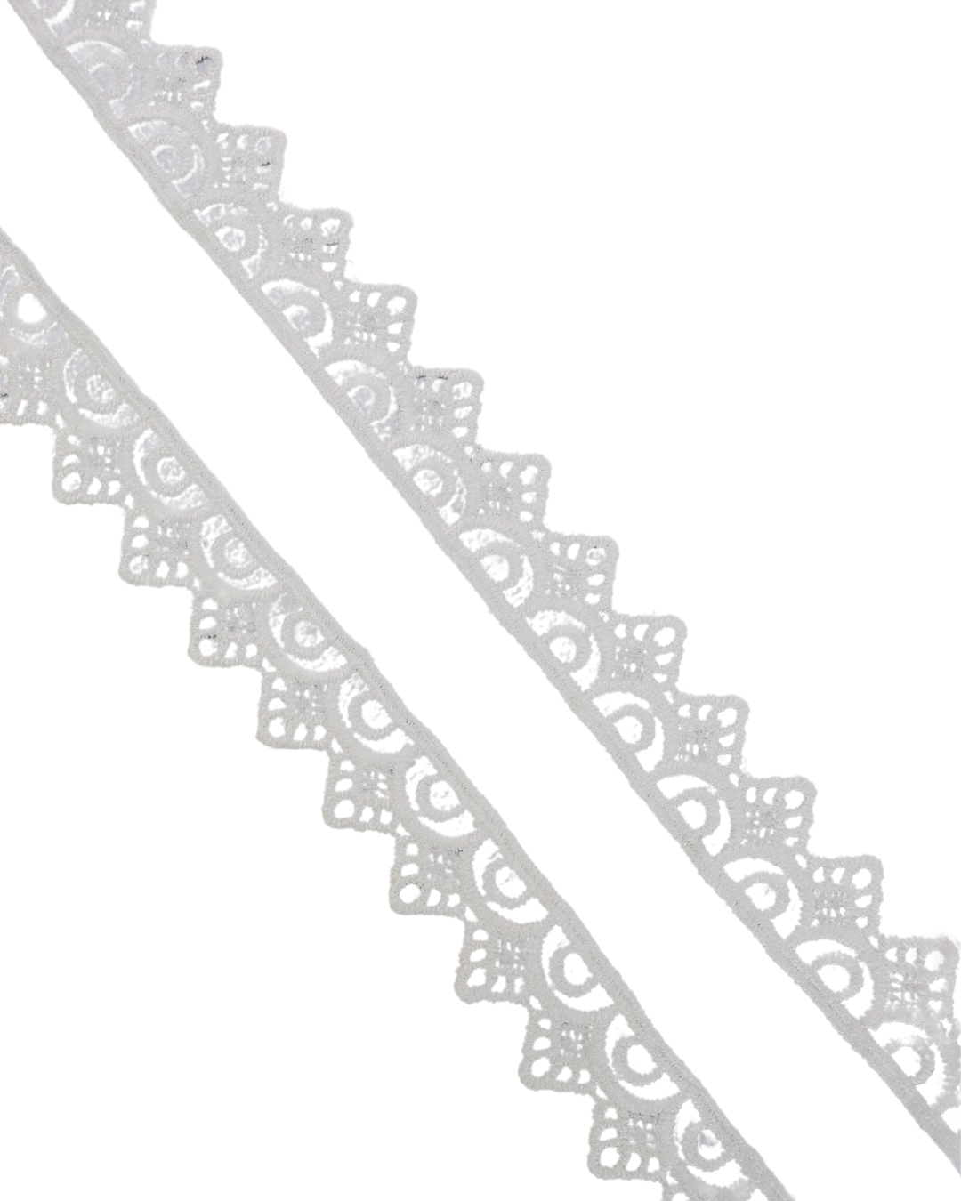 3/4" White Venise Lace