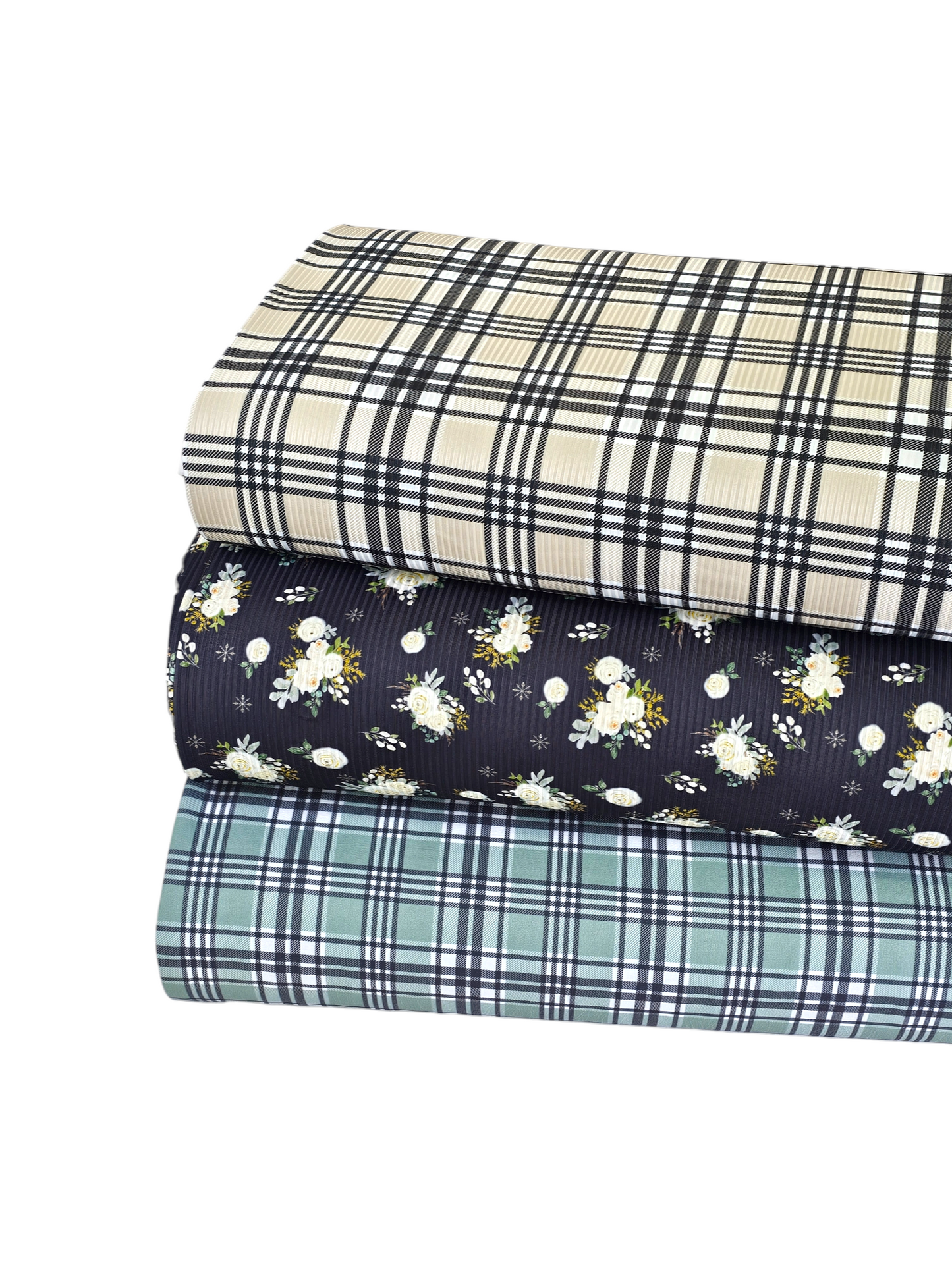 * Unique Design * Cloud Poly Sm Classic Plaid Green