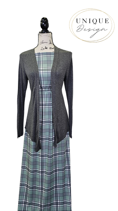 * Unique Design * Cloud Poly Sm Classic Plaid Green