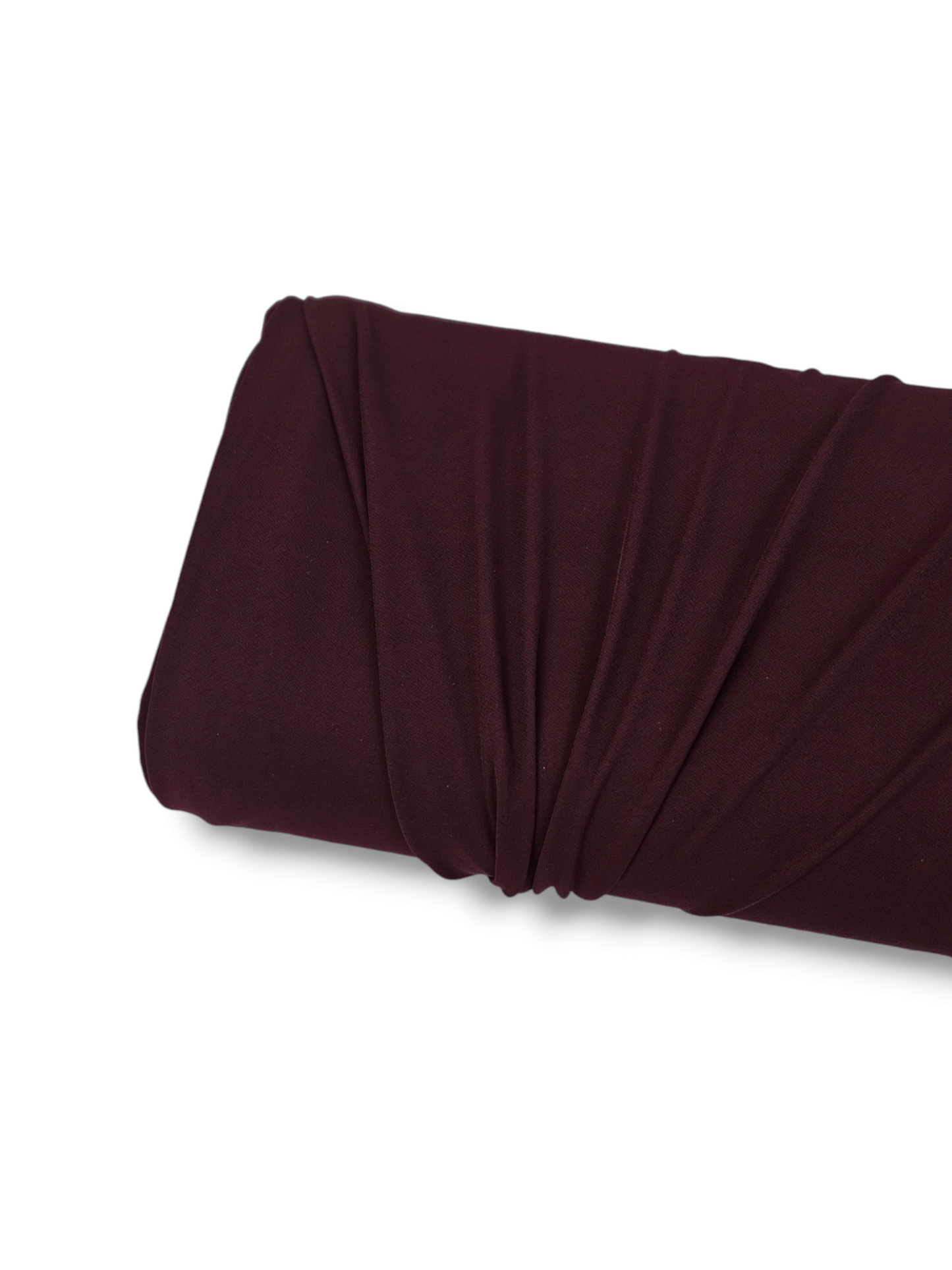 Crepe Knit Wine 1¼ Yard Remnant