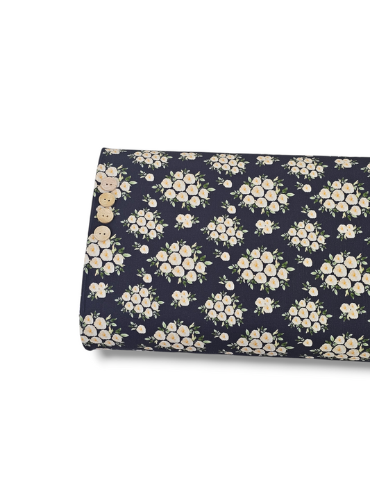 *Unique Design* Cloud Poly Ivory Bloom Black