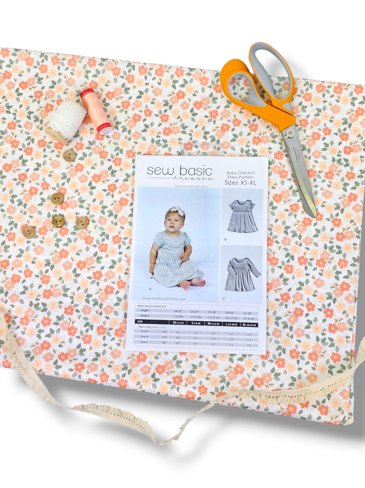 Baby Girls Knit Dress Pattern