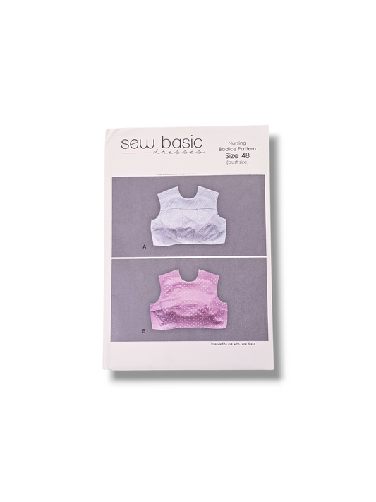 Nursing Bodice Pattern Size 48