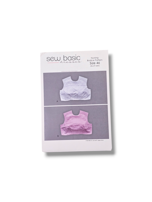 Nursing Bodice Pattern Size 46