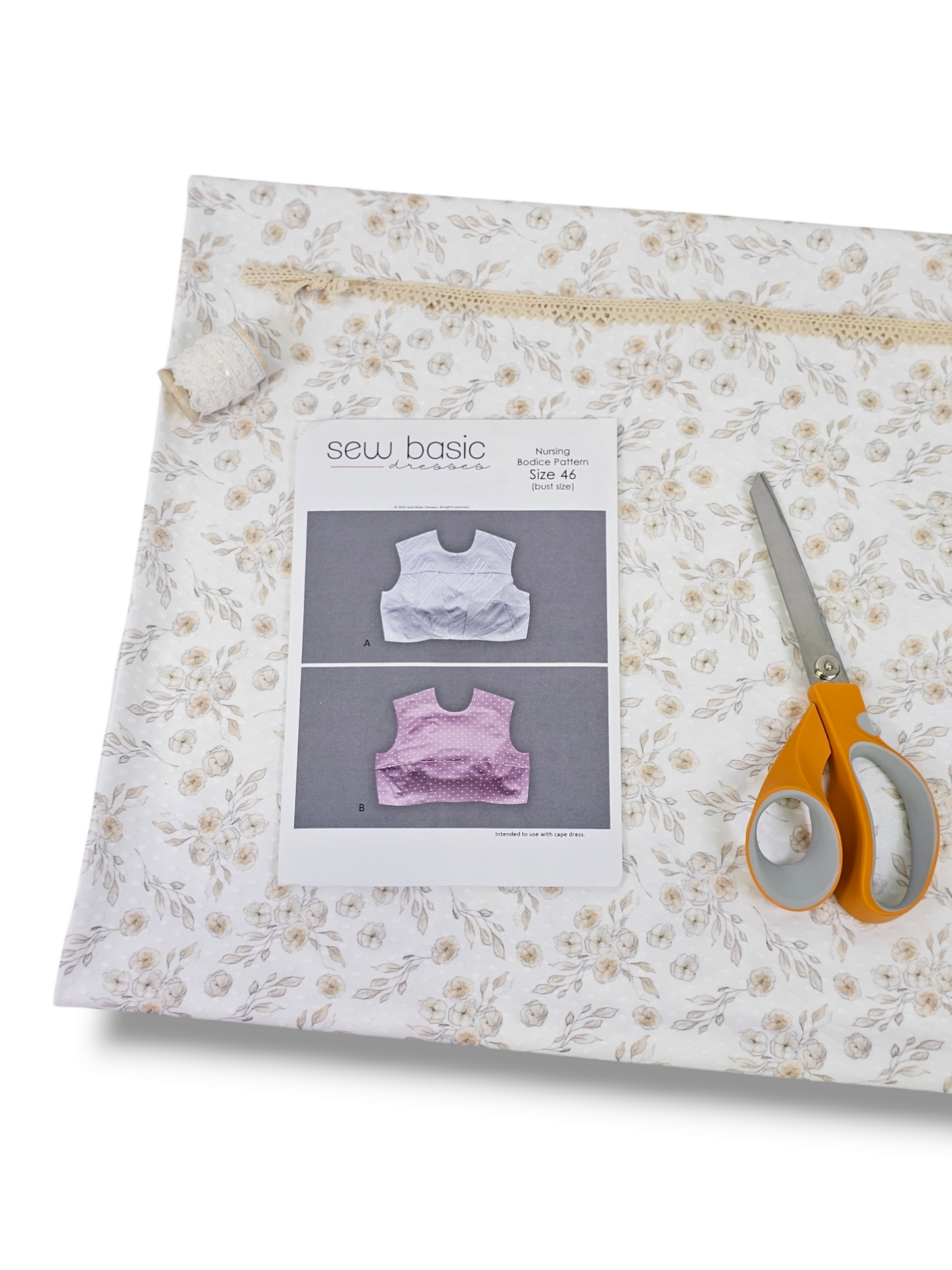 Nursing Bodice Pattern Size 46