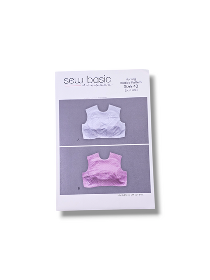 Nursing Bodice Pattern Size 40