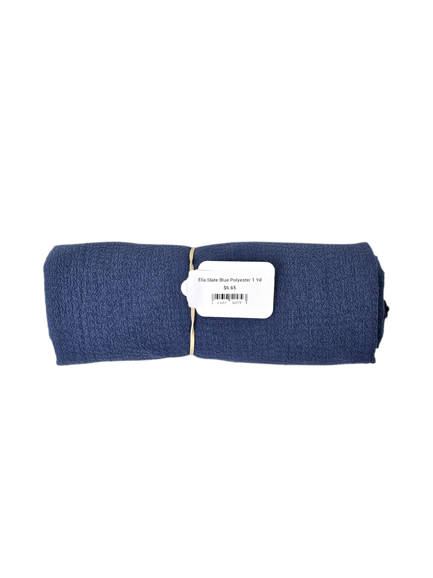 Ella Slate Blue Polyester 1 Yd Remnant