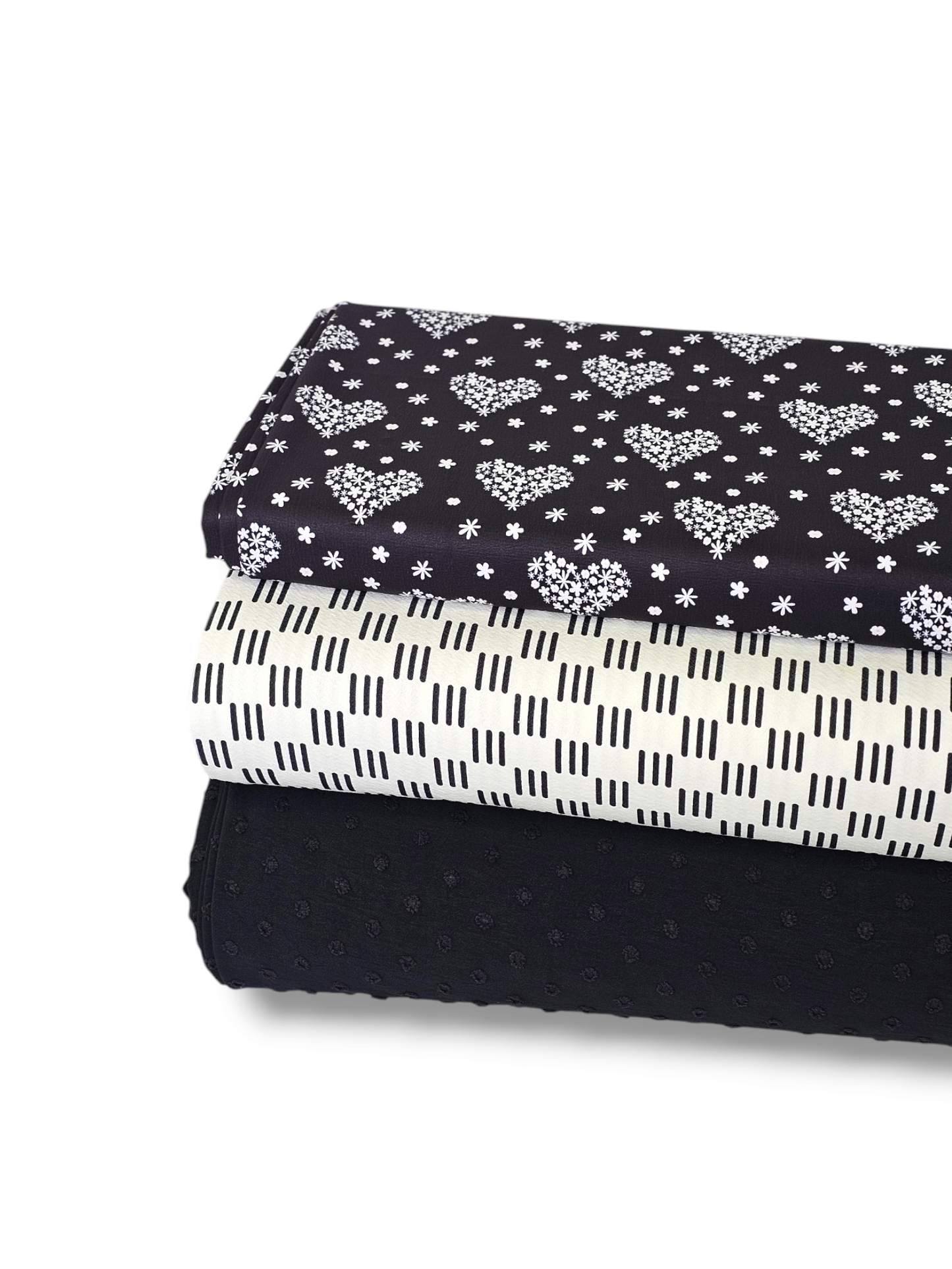 Round Swiss Dot Black 1⅓ Yards