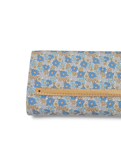 * Unique Design * Cloud Poly Wildflower Burst Cornflower