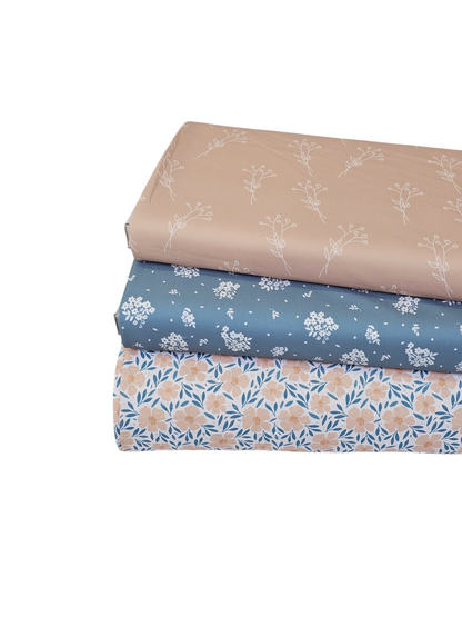 * Unique Design * Poly Swiss Diamond Graceful Petal Teal