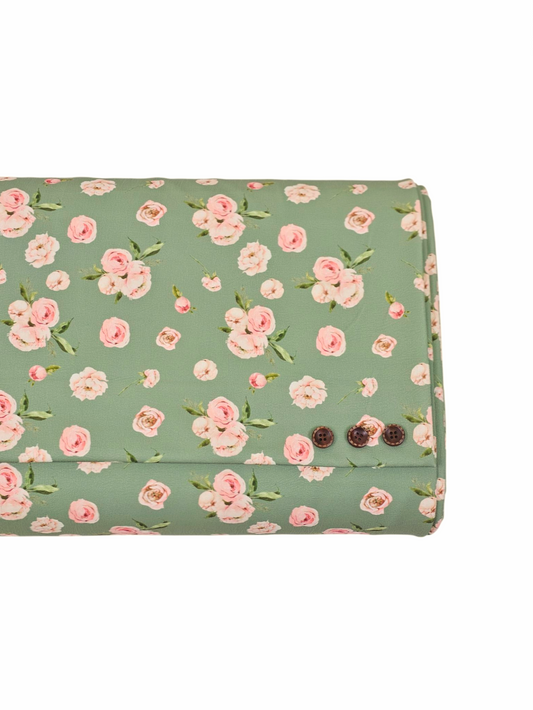 * Unique Design * Cloud Poly Blush Peony Sage Green