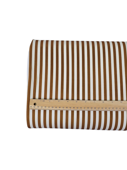Cloud Poly Vintage Stripe Gingerbread