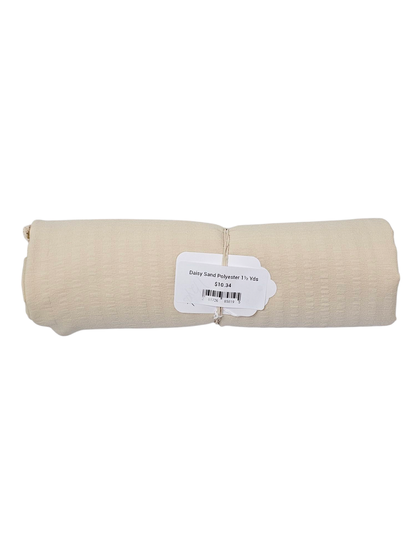 Daisy Sand Polyester 1½ Yd Remnant