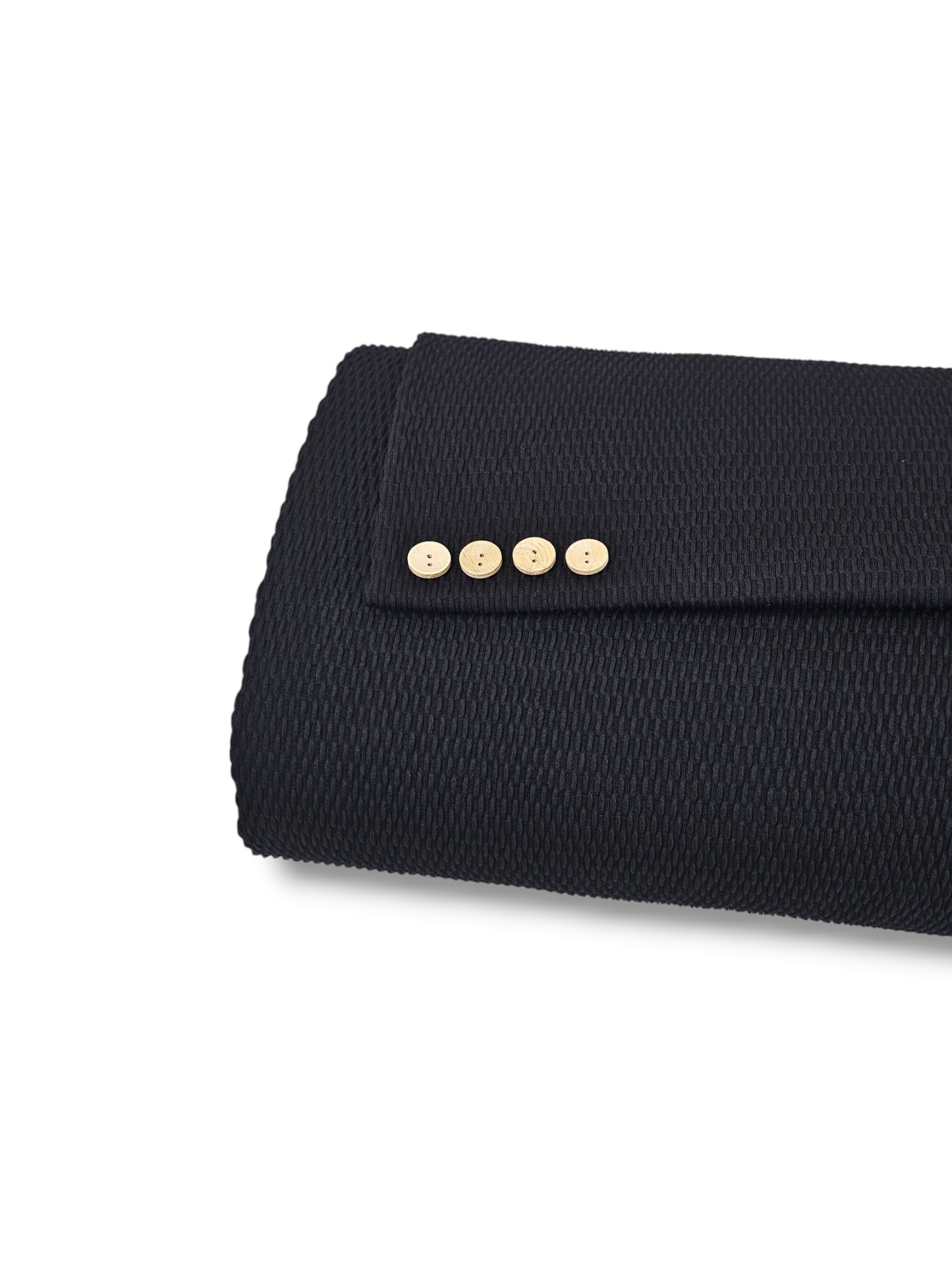 Macaroni Knit Jet Black 1 Yd