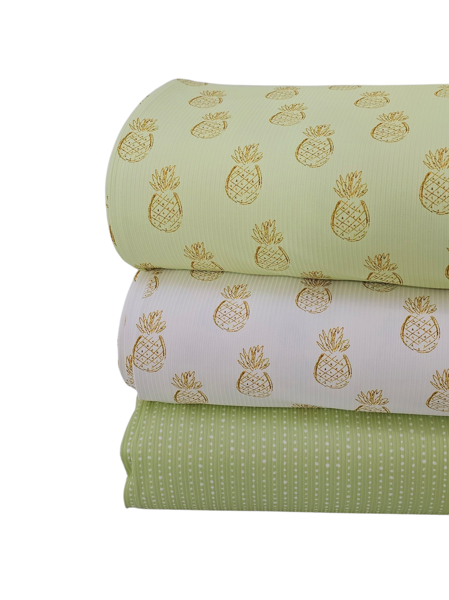 * Unique Design * Willow Ribbed Knit Pineapple Bliss Mint Green